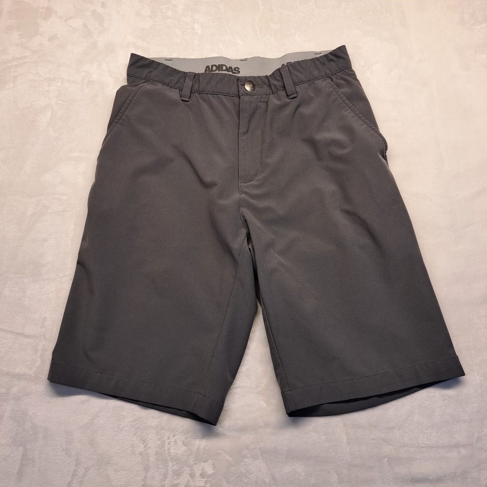 Adidas Golf Shorts Mens 30 Dark Grey Excellent Performance Stretch Lightweight
